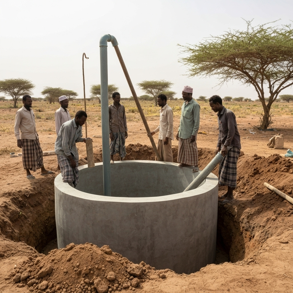 Water well construction